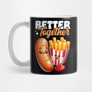 Better Together – Bratwurst Fries Snack Mug